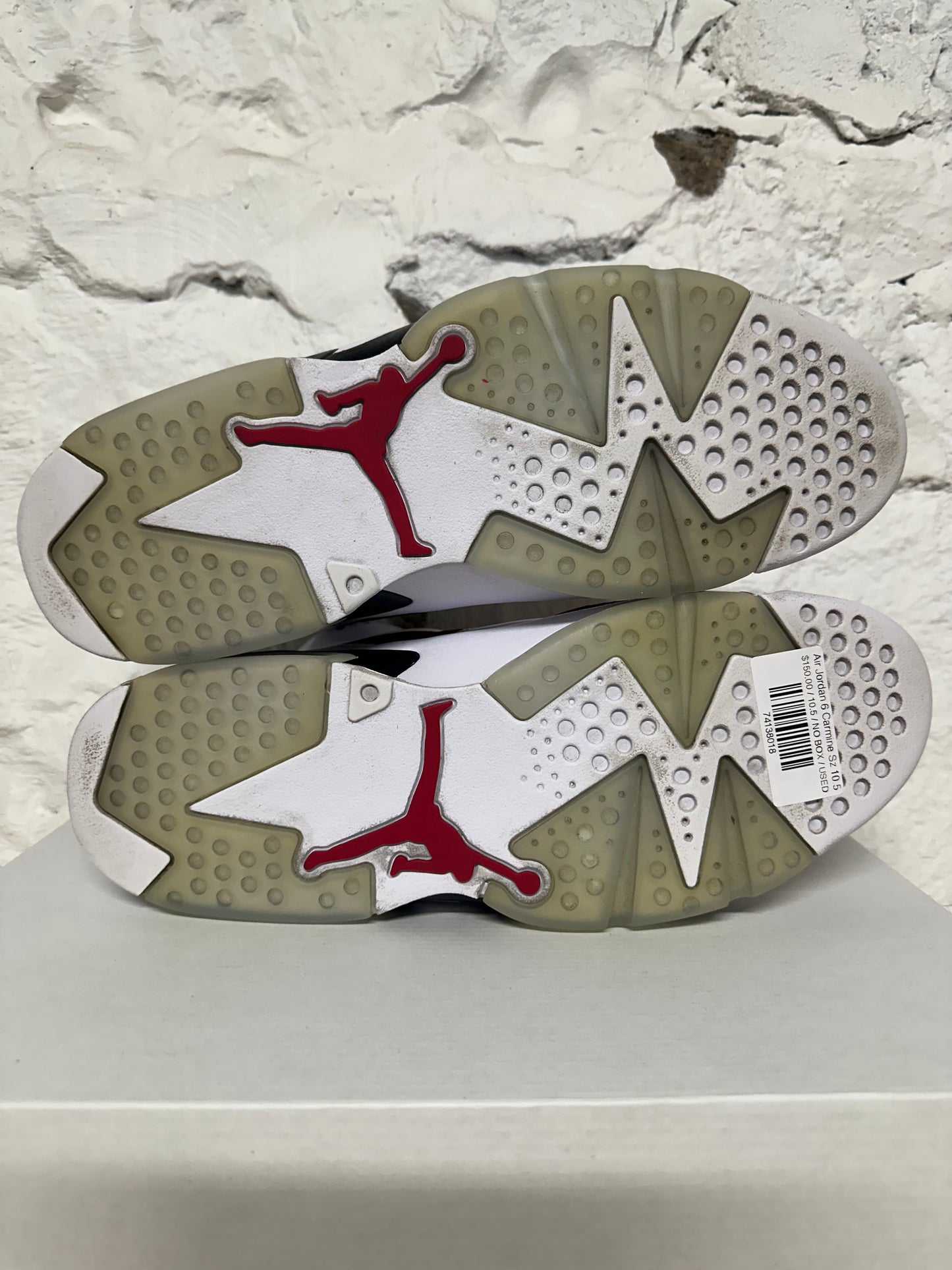 Air Jordan 6 Carmine Sz 10.5