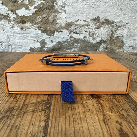 Louis Vuitton Elysees Blue Bracelet W/ Box