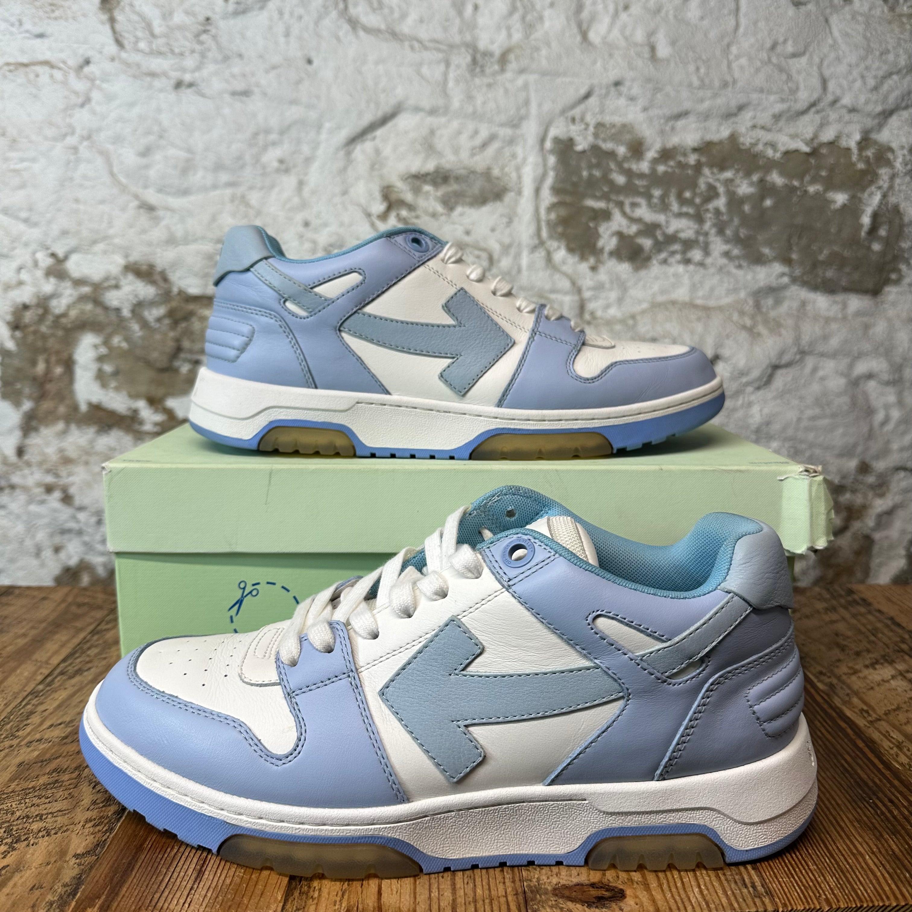 Off-White Out Of Office Light Blue White Sneaker Sz 10 (43)