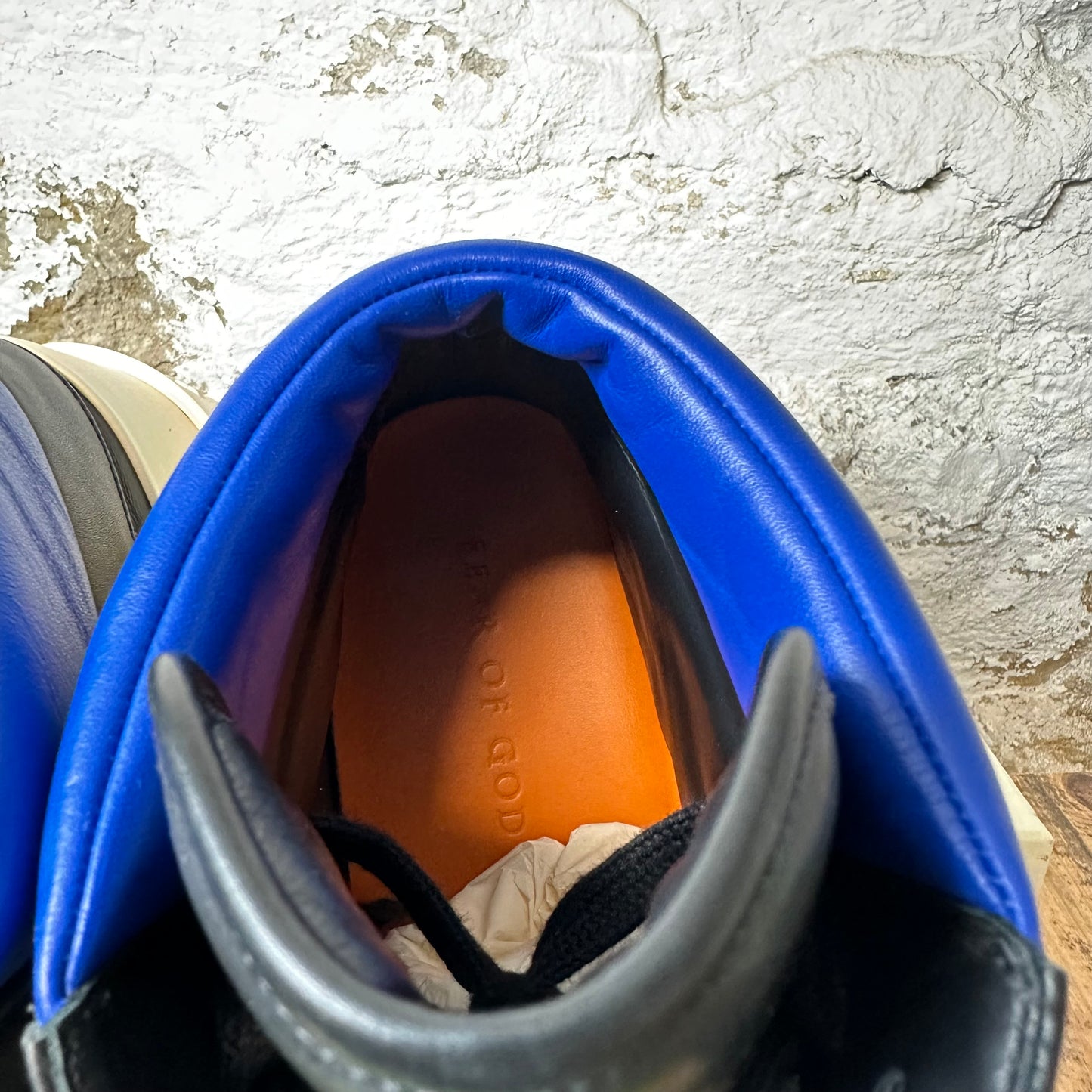 FOG BBALL Black Blue Sz 8 (41)