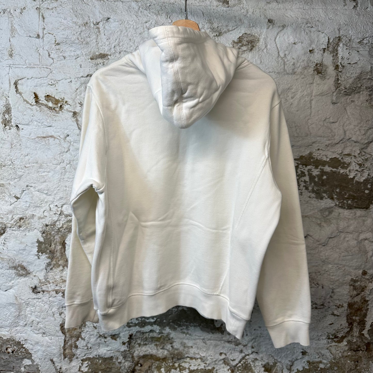 Dior Atelier Black Spellout Hoodie White Sz M