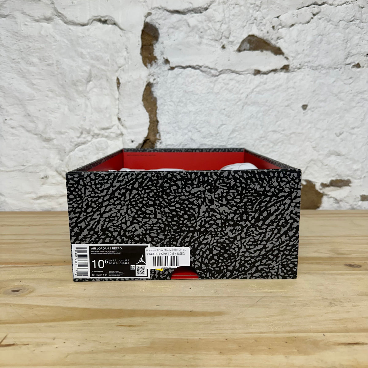 Air Jordan 3 Pure Money (2025) Sz 10.5
