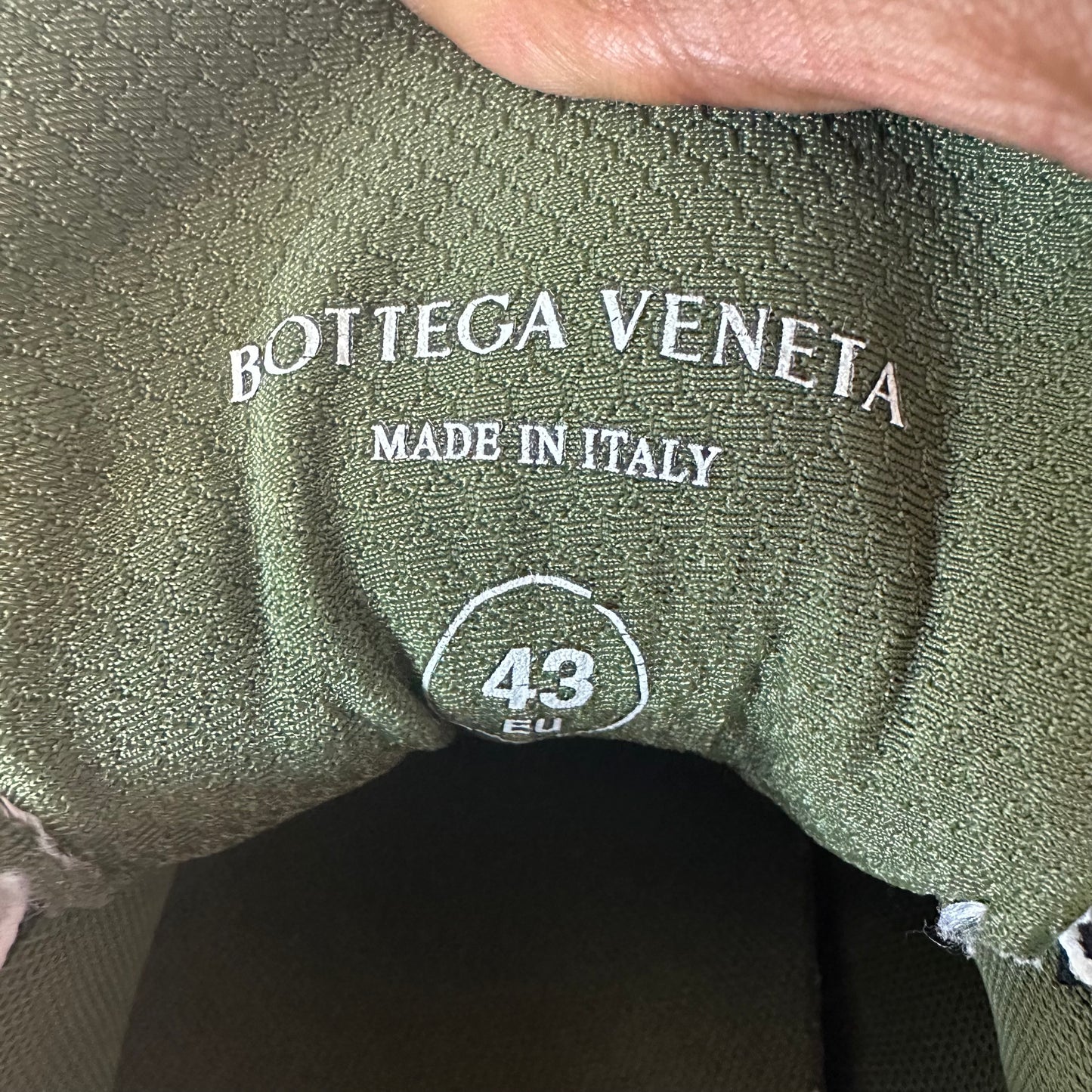 Bottega Veneta Mud Orbit Silver Sneaker Sz 10 (43)