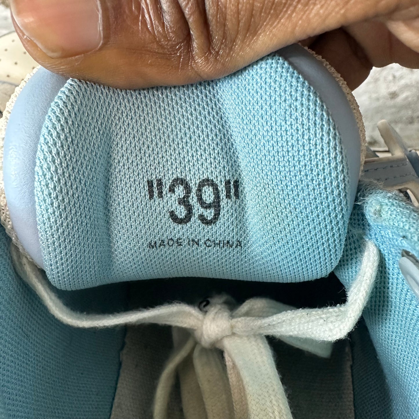 Off-White Out Of Office Light Blue White Sneaker Sz 6.5 (39)