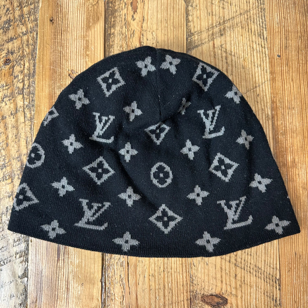Louis Vuitton Reversible Fit Monogram Beanie W/ Box