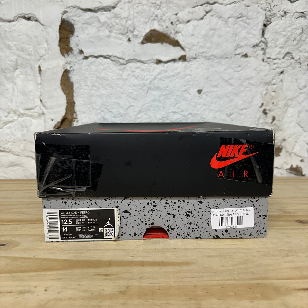 Air Jordan 4 Fire Red (2020) Sz 12.5