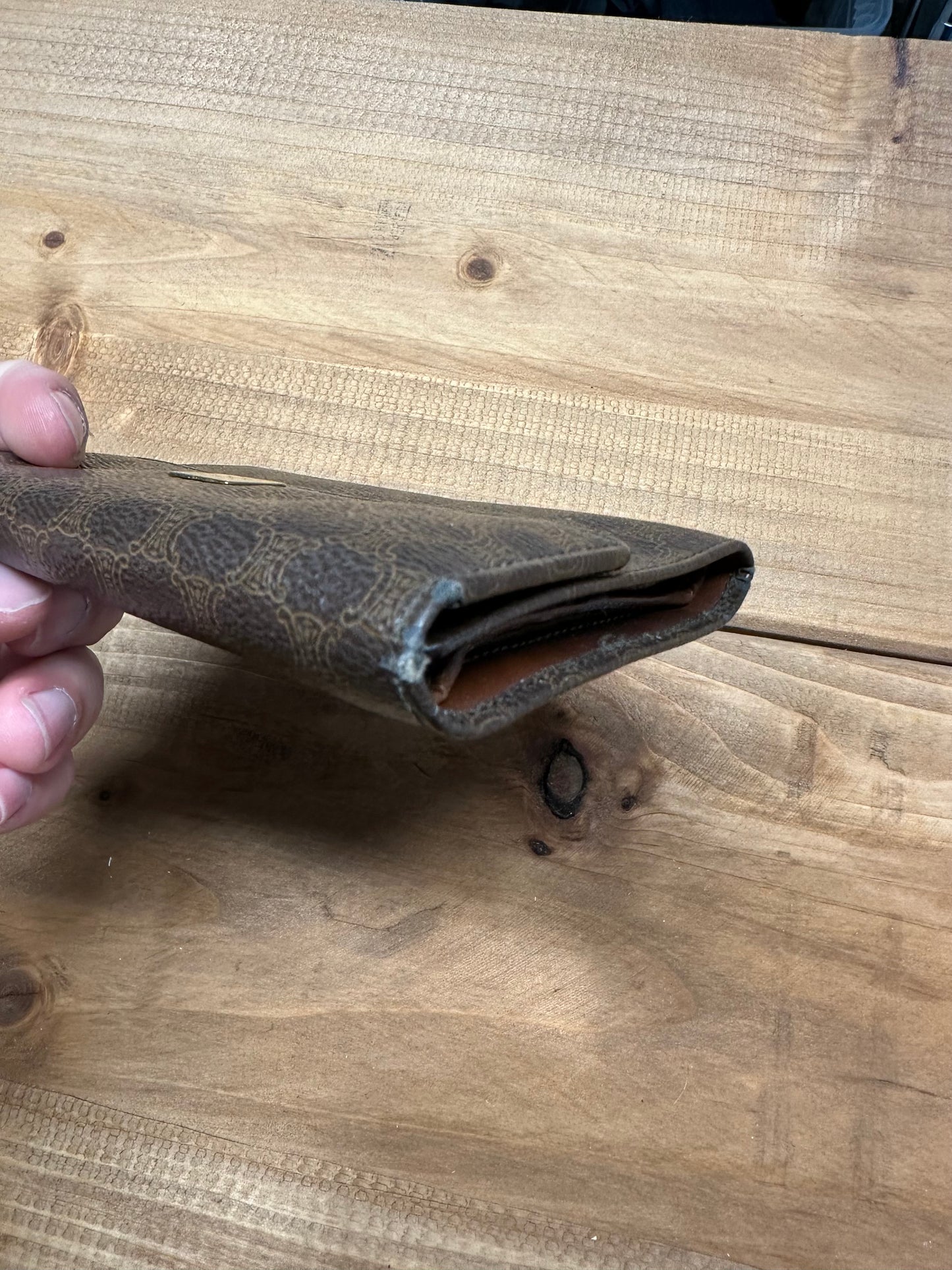 Celine Brown Monogram Wallet