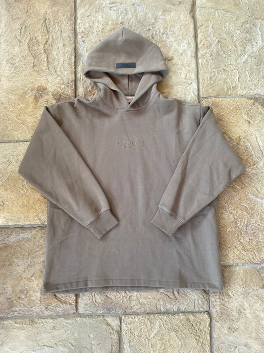 Fear of God Essentials Wood Hoodie Sz XS DS