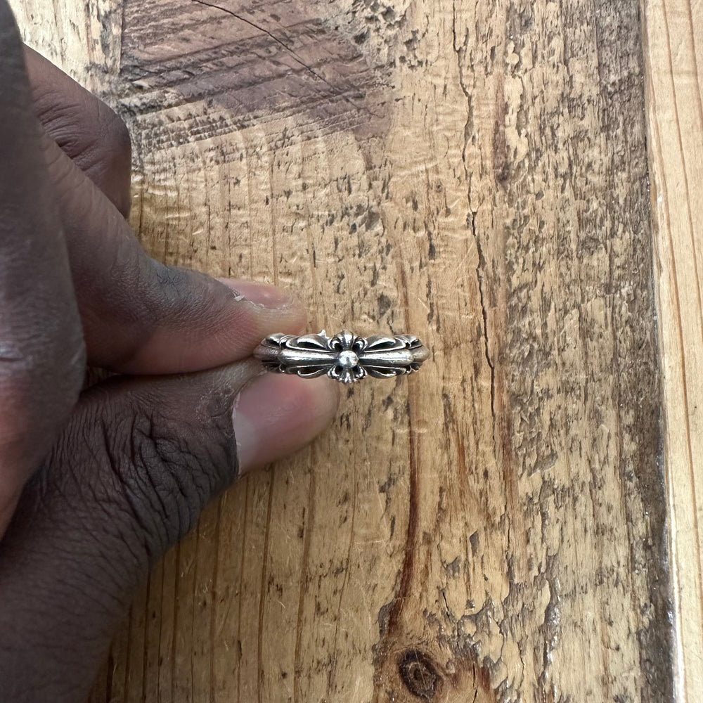 Chrome Hearts Floral Cross Ring Sz (7)