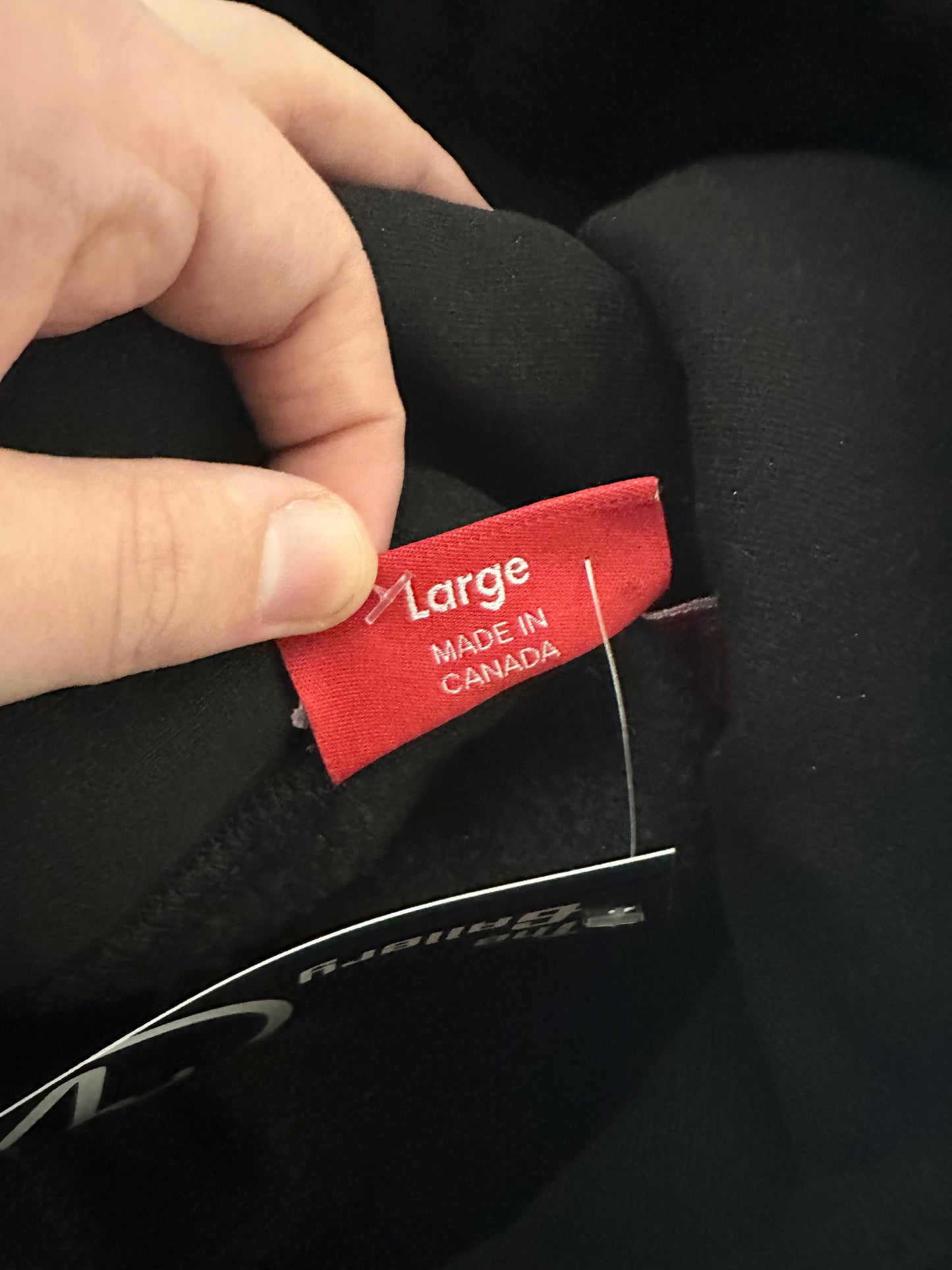 Supreme Motion Logo Black Hoodie Sz L