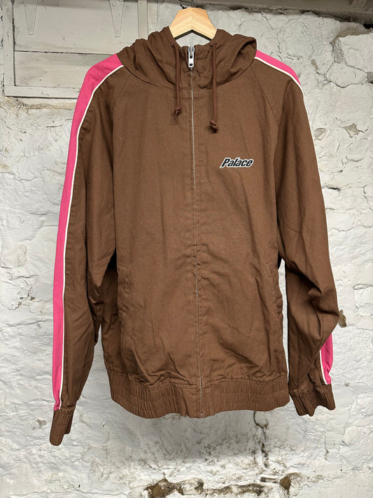 Palace Brown Pink Jacket Sz XL DS