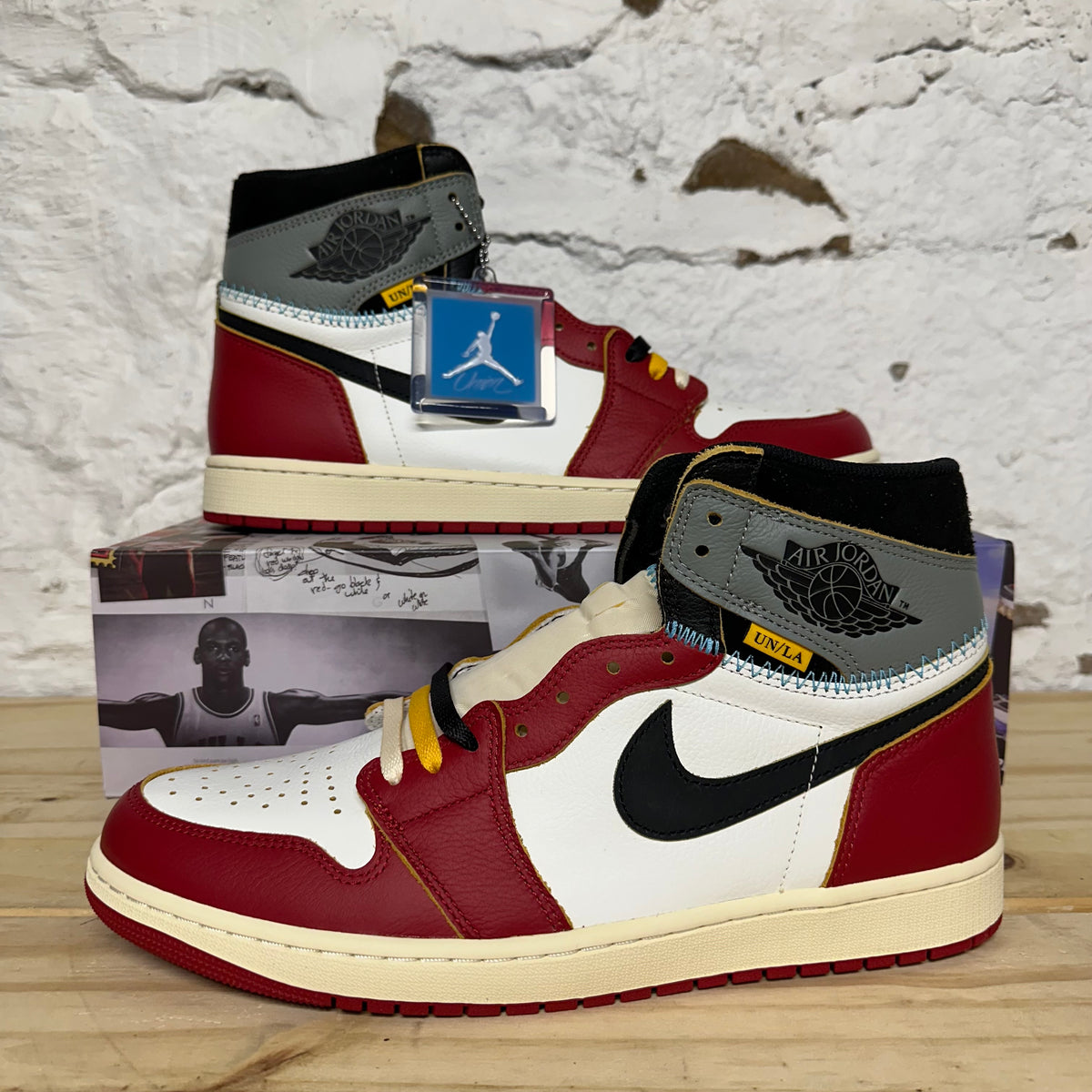 Air Jordan 1 High Union LA Chicago Shadow Sz 13 DS