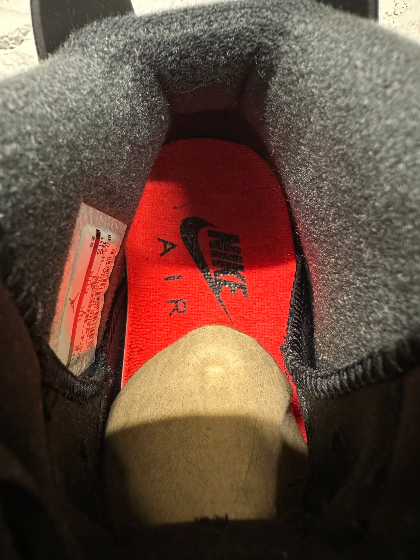 Air Jordan 6 Infrared Black (2019) Sz 8 DS