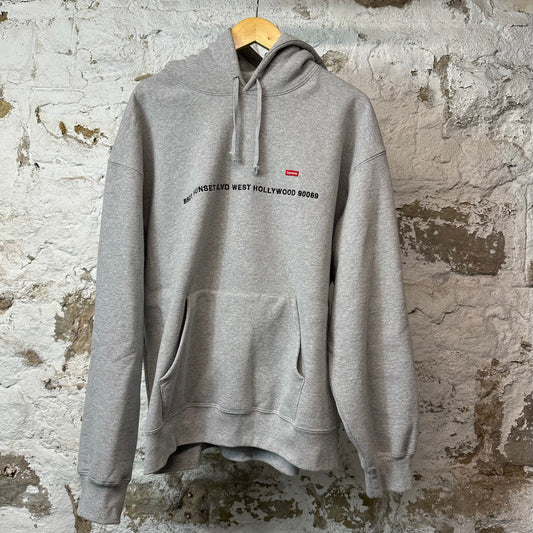 Supreme West Hollywood Hoodie Grey Sz XL
