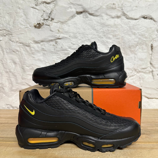 Nike Air Max 95 Corteiz Honey Black Sz 9.5 DS