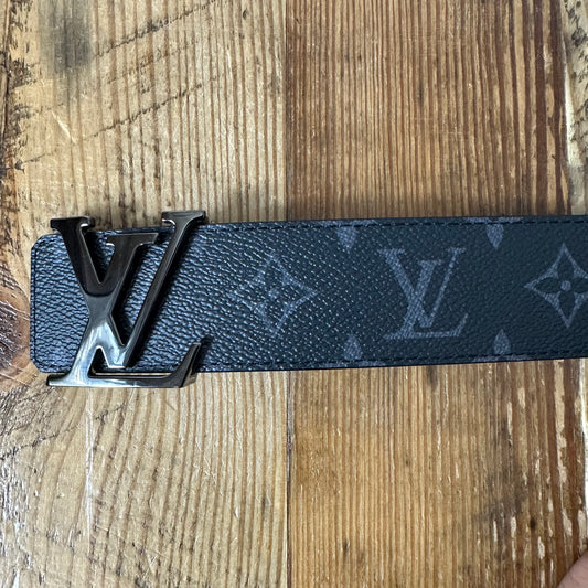 Louis Vuitton Graphite Monogram Belt Sz (100/40) DS