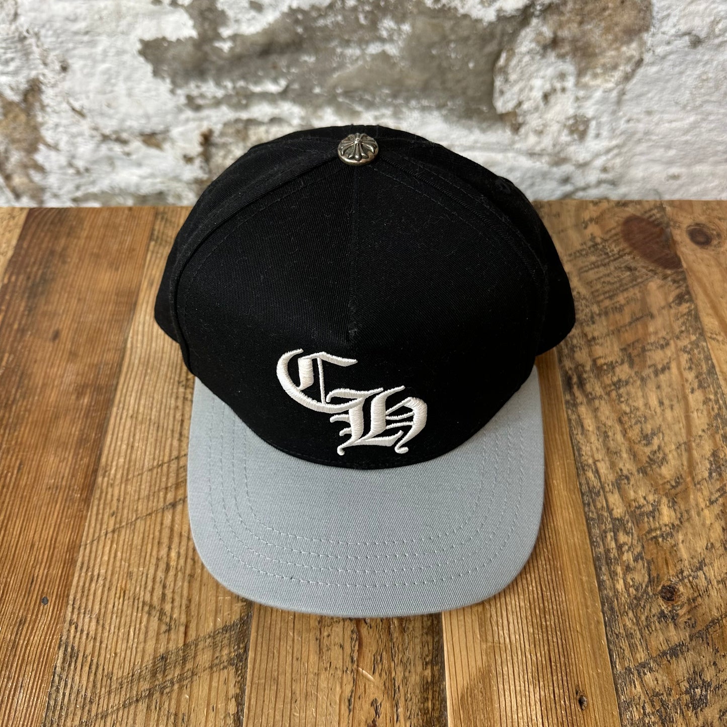 Chrome Hearts White CH Black Gray Hat