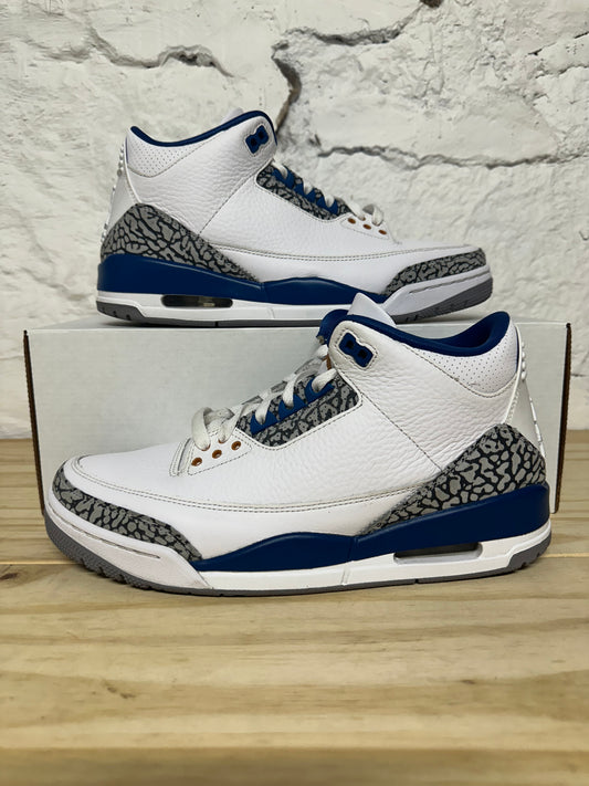 Air Jordan 3 Wizards Sz 9