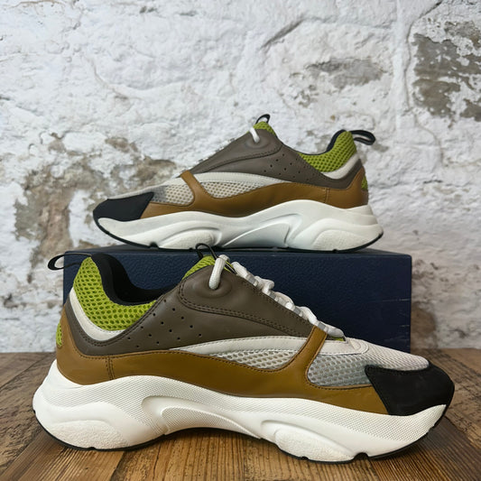 Dior B22 Brown White Green Sneaker Sz 12 (45)