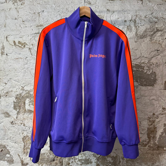 Palm Angels Orange Purple Track Jacket Sz XL