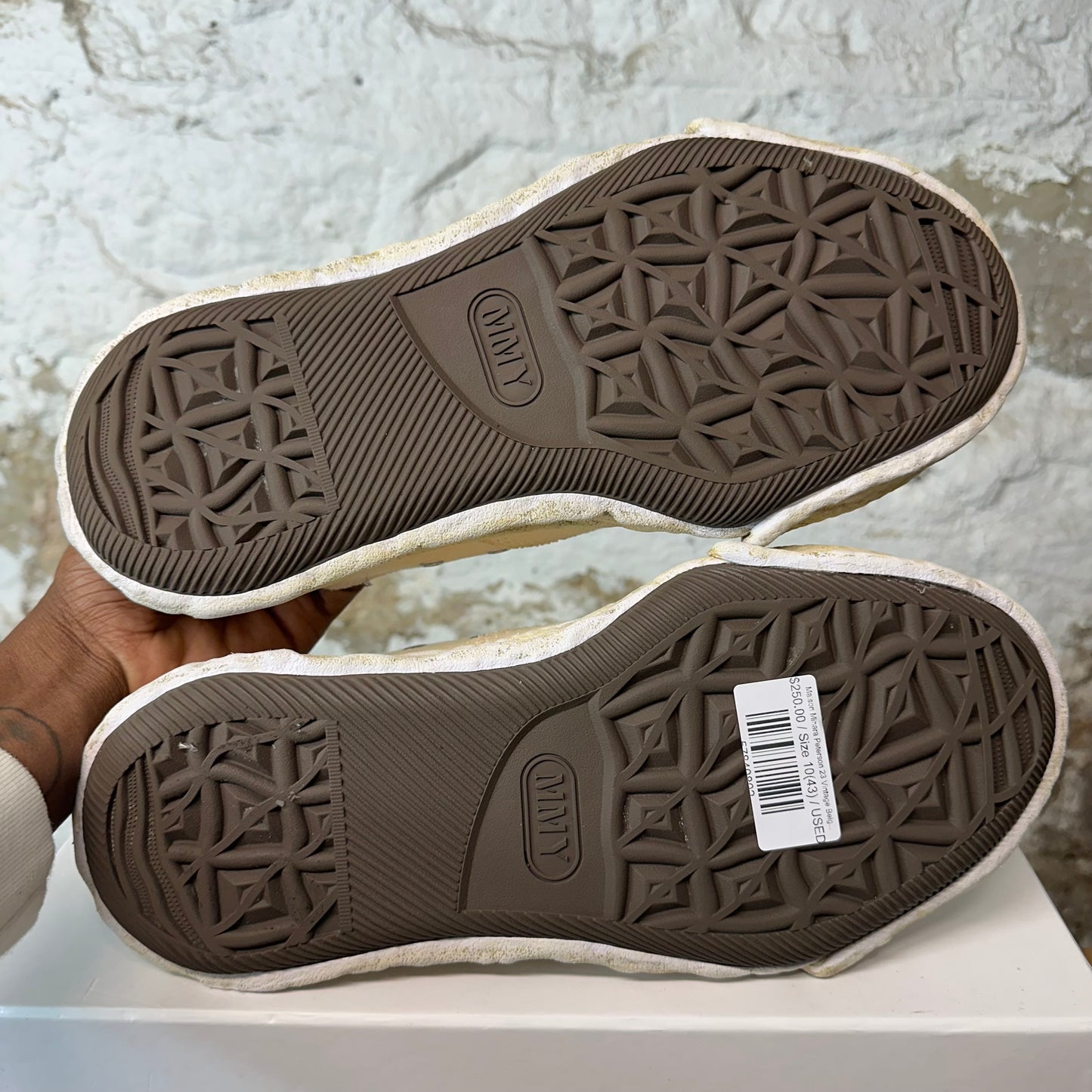 Maison Mihara Peterson 23 Vintage Beige Sneaker Sz 10 (43)