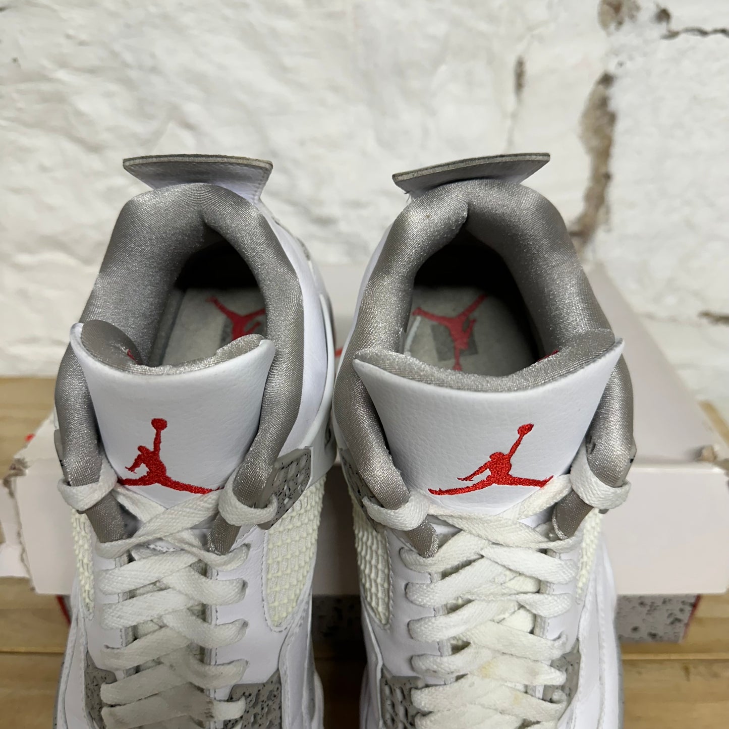 Air Jordan 4 White Oreo Sz 11