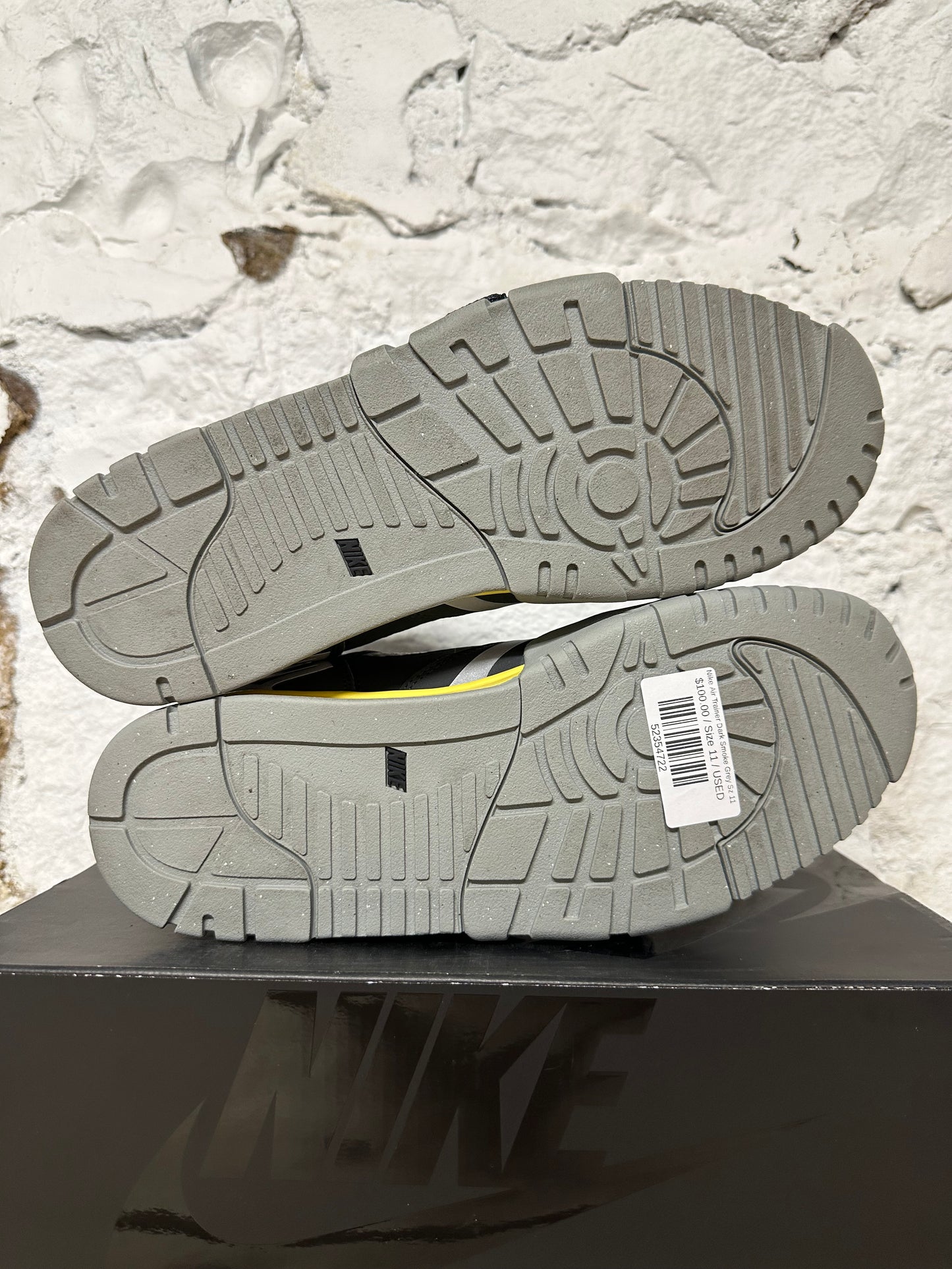 Nike Air Trainer Dark Smoke Grey Sz 11