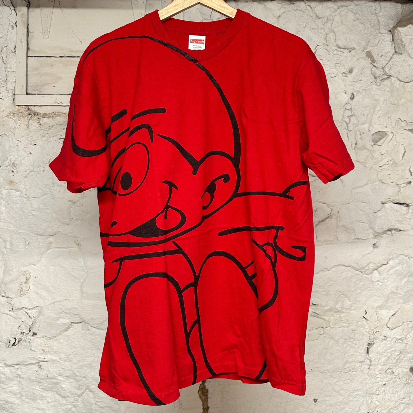 Supreme Smurfs Red T-Shirt Sz M DS