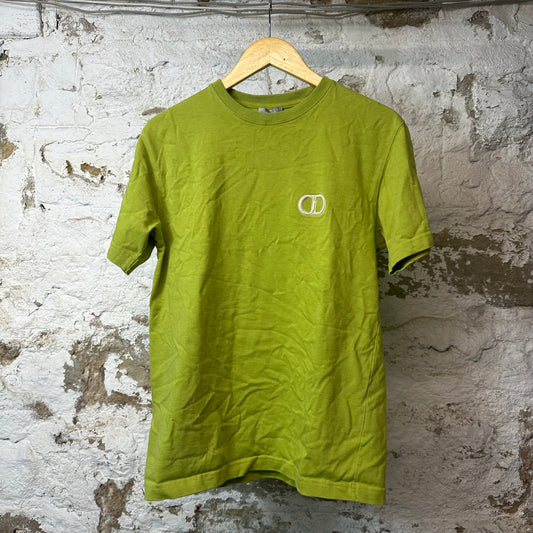 Dior CD Icon T-shirt Lime Green Sz S