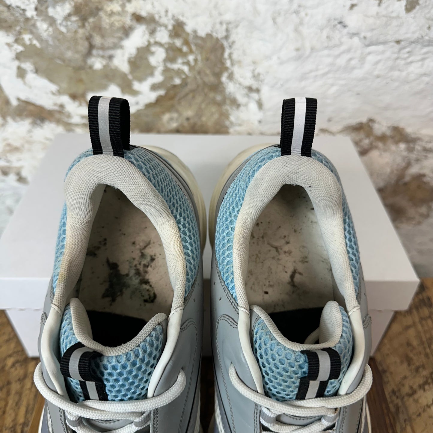 Dior B22 Blue Gray White Sneaker Sz 13 (46)