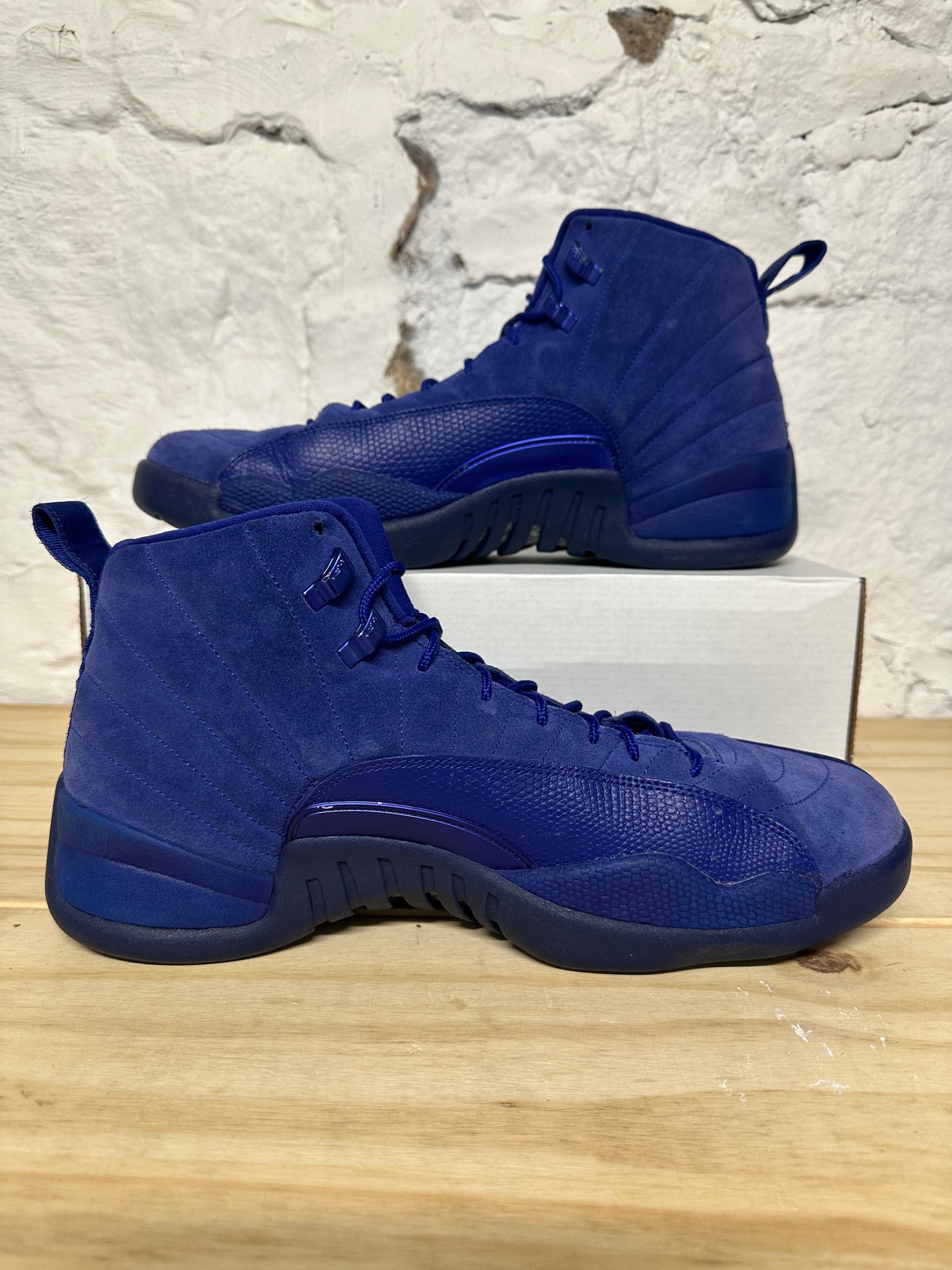 Air Jordan 12 Royal Blue Suede Sz 13