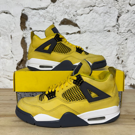 Air Jordan 4 Lightning (2021) Sz 9