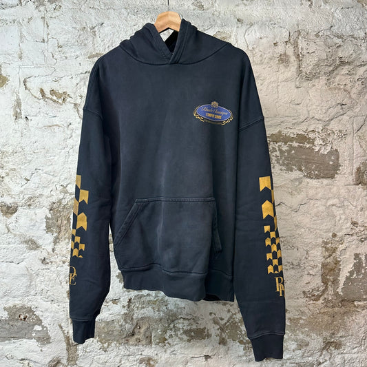 Rhude Trophy Series Hoodie Navy Sz S