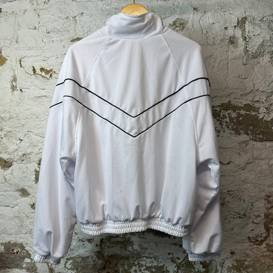 Rhude Piping Raglan Track Jacket White Sz S DS