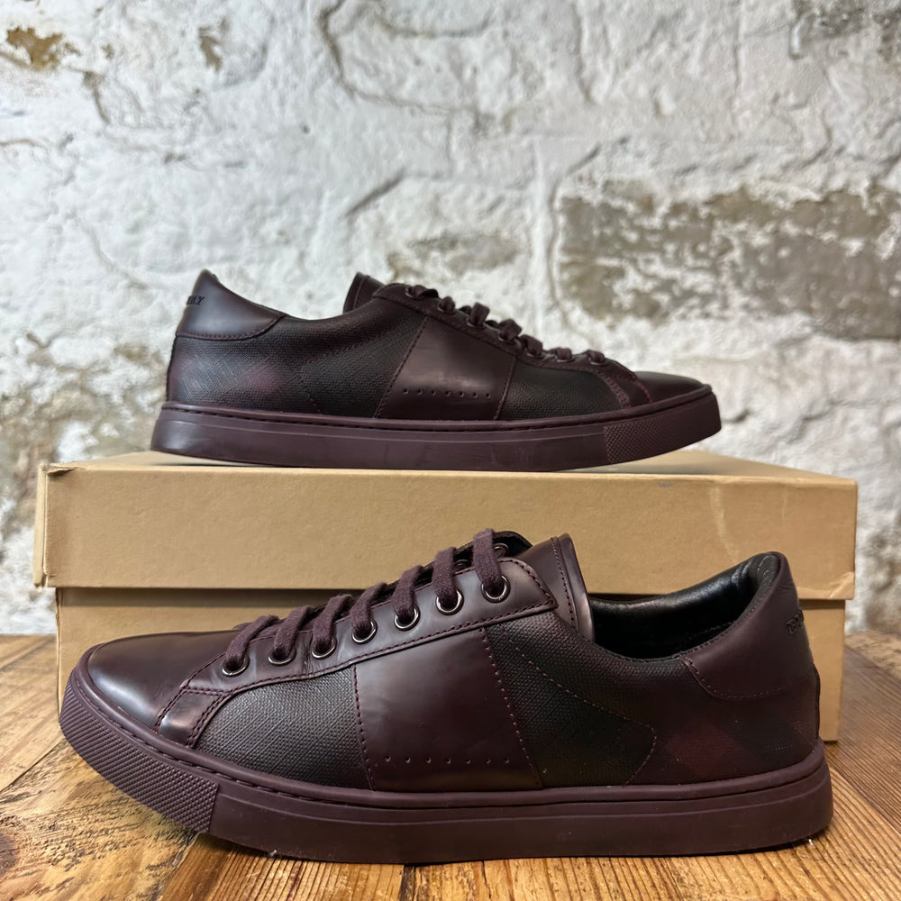 Burberry Ritson Deep Claret Sneaker Sz 7 (40)