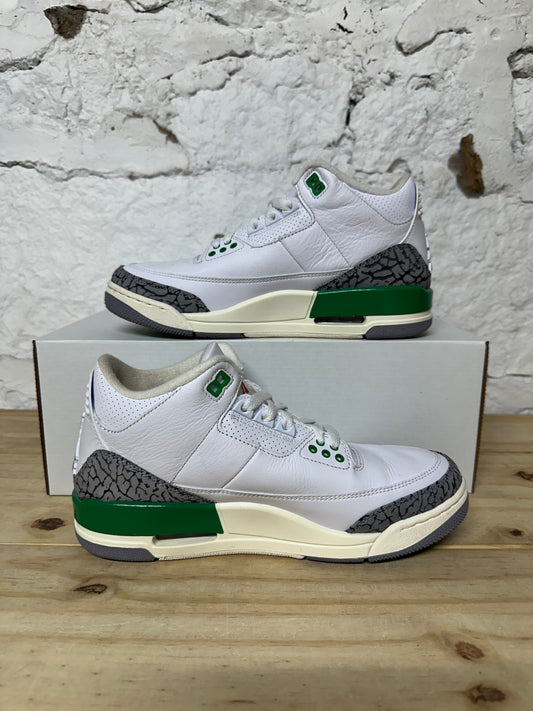 Air Jordan 3 Lucky Green Sz 6.5 (8W)