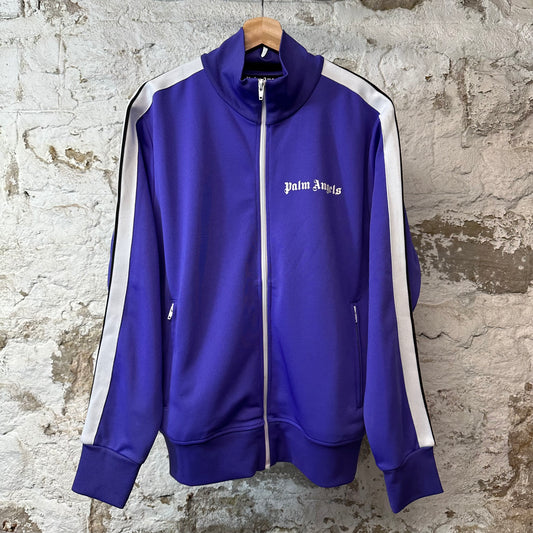 Palm Angels Purple Track Jacket Sz L