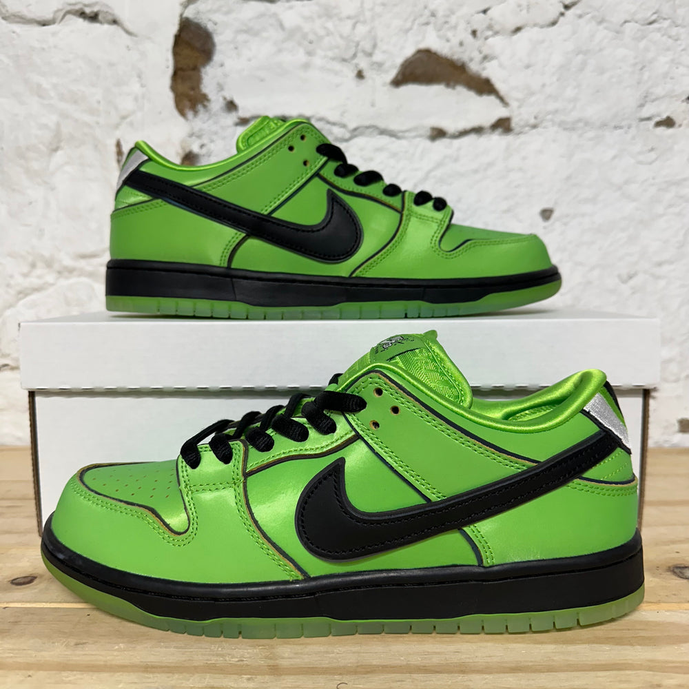 Nike SB Dunk Low Powerpuff Girls Buttecup Sz 9 DS