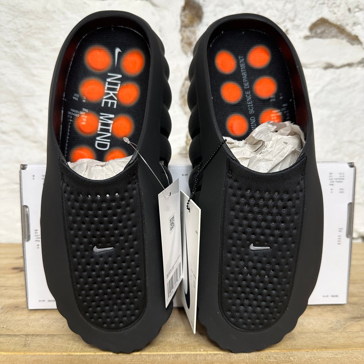 Nike Mind Slide 001 Black Sz 9 DS