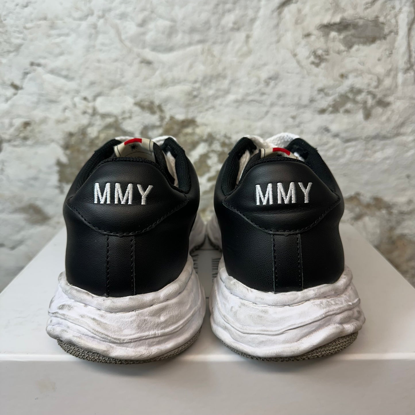 Maison Mihara Wayne White Black Sneaker Sz 10 (43)