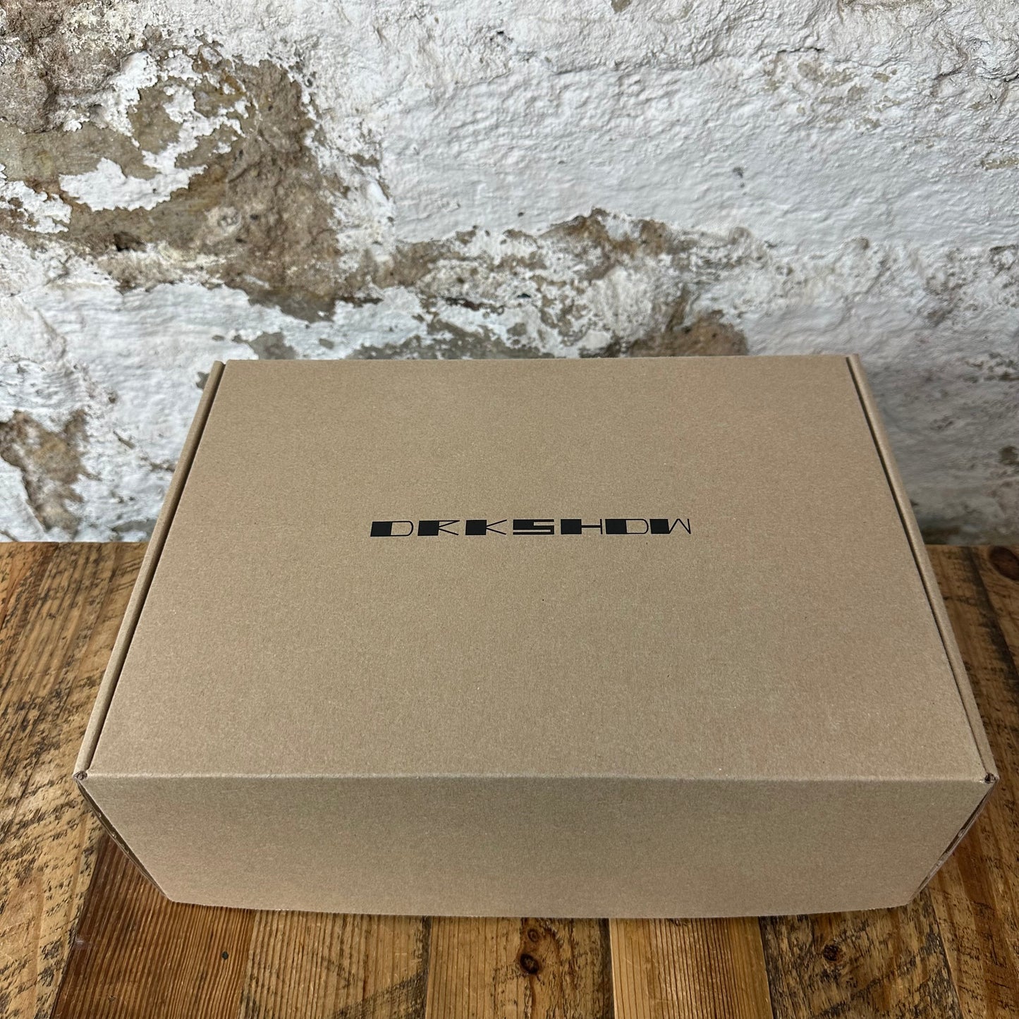 Rick Owens DRKSHDW Parchment Milk Sneaker DS