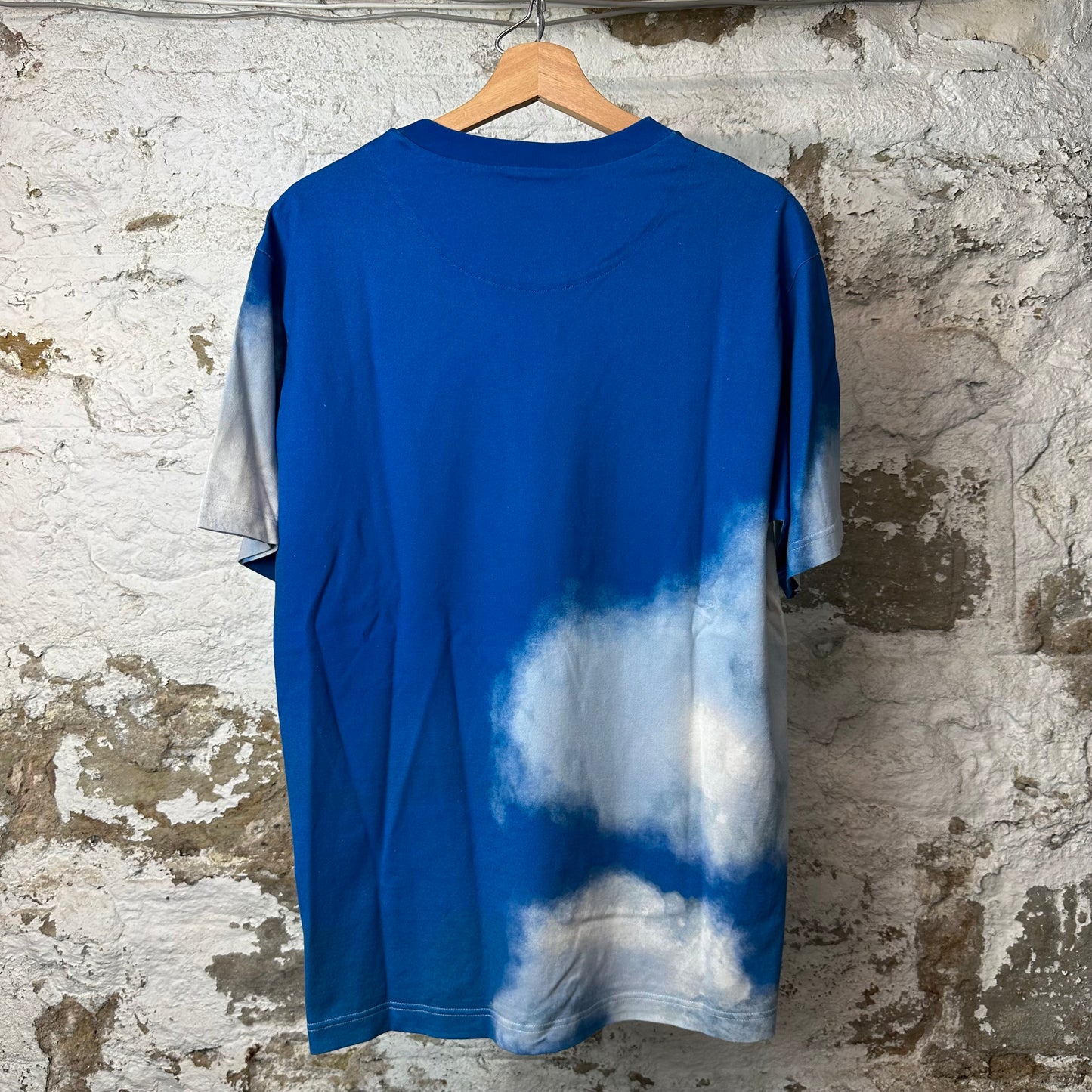 Louis Vuitton Blue White Cloud Logo T-Shirt Sz XL