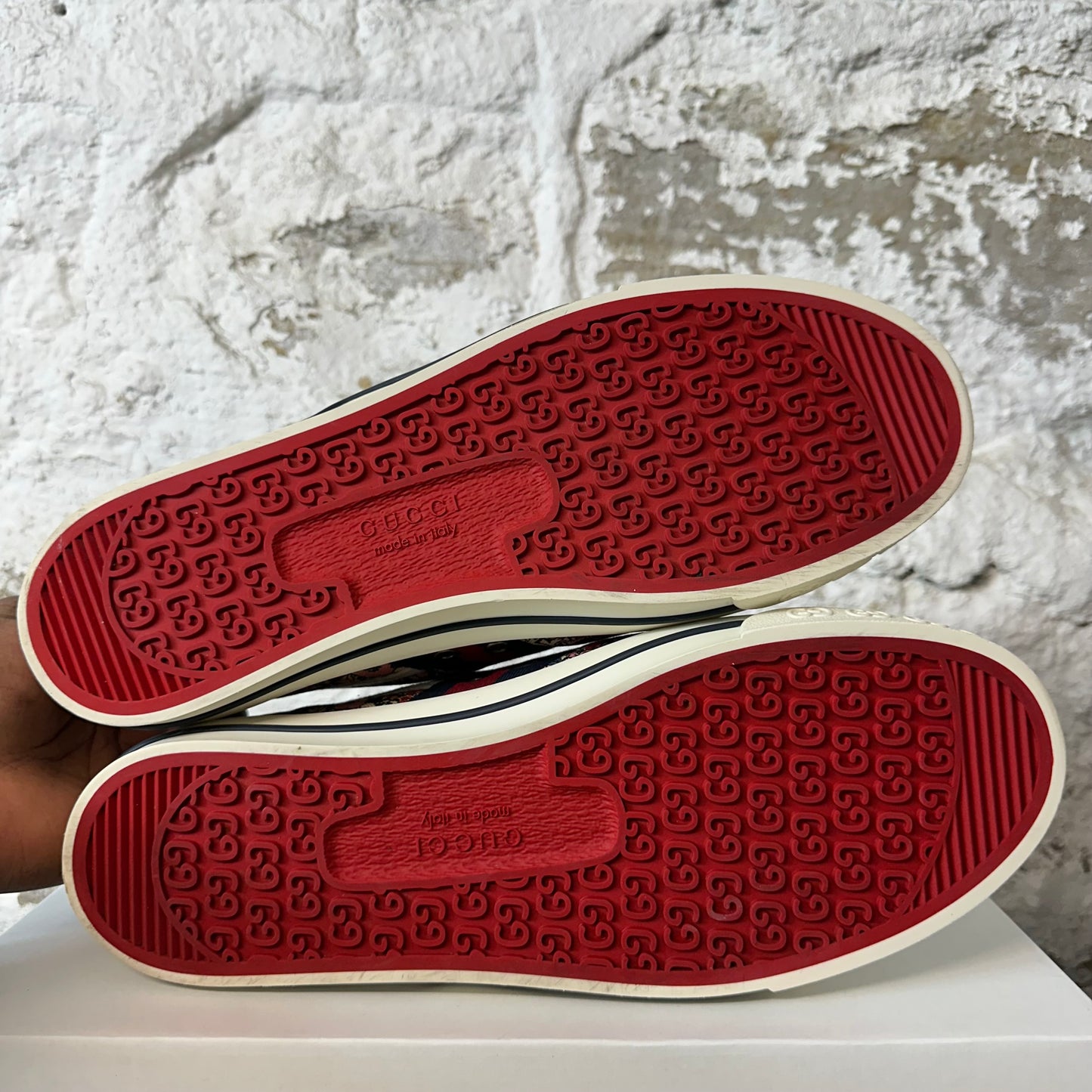 Gucci Tennis 1977 Low Floral Sneaker Sz 9 No Box