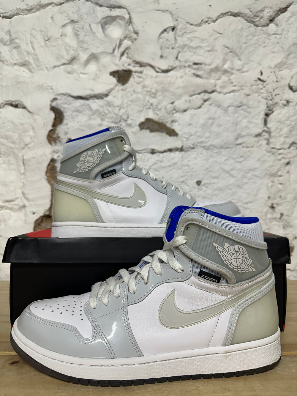 Air Jordan 1 High Zoom Racer Blue Sz 9