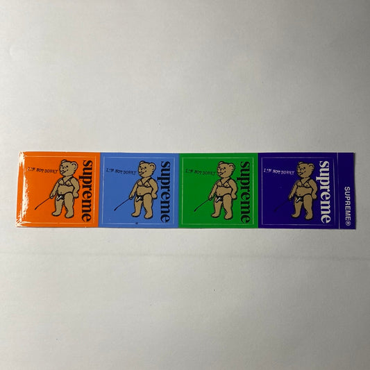 Supreme I’m Not Sorry Mini Sticker