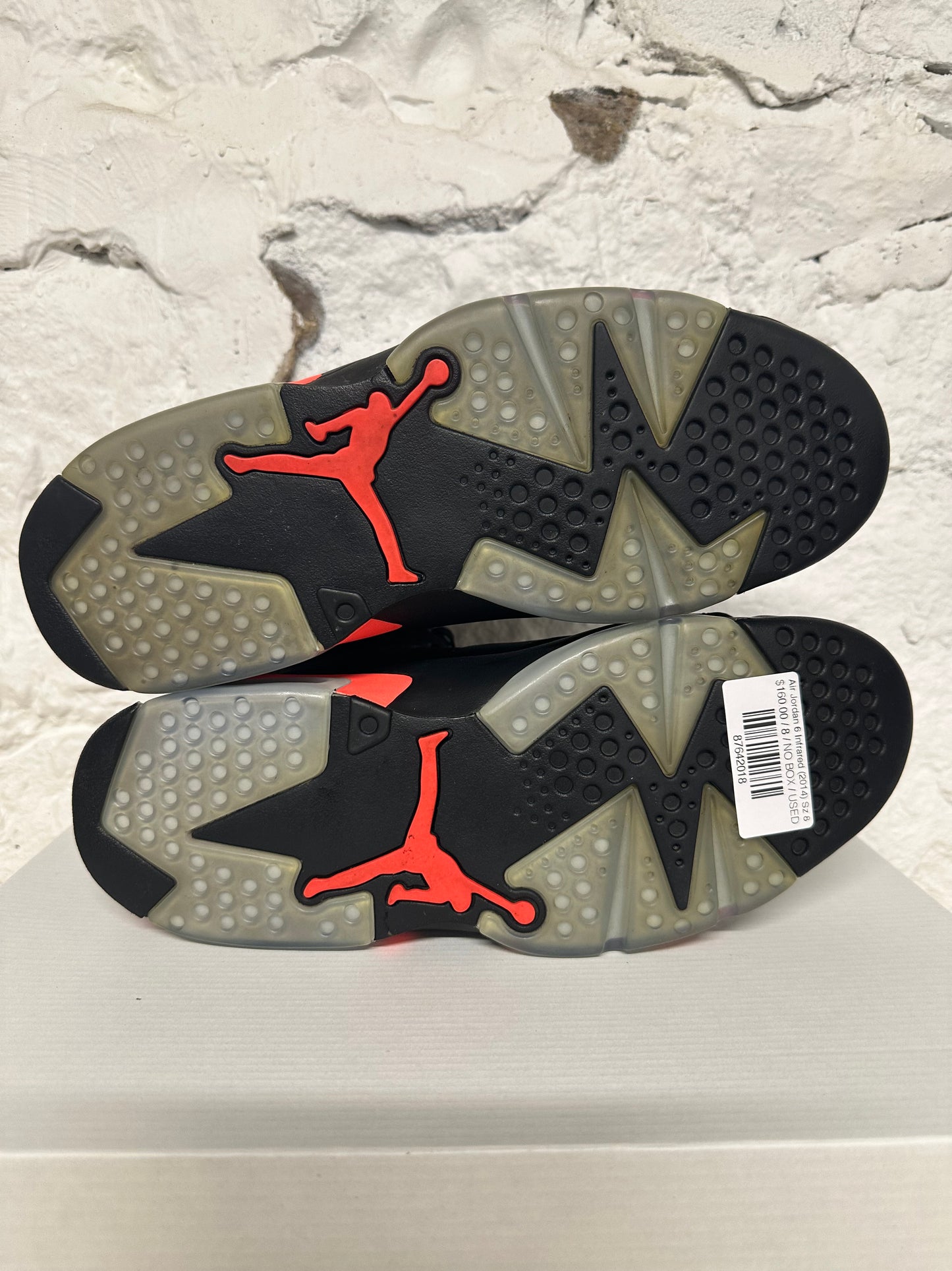 Air Jordan 6 Infrared Black (2014) Sz 8
