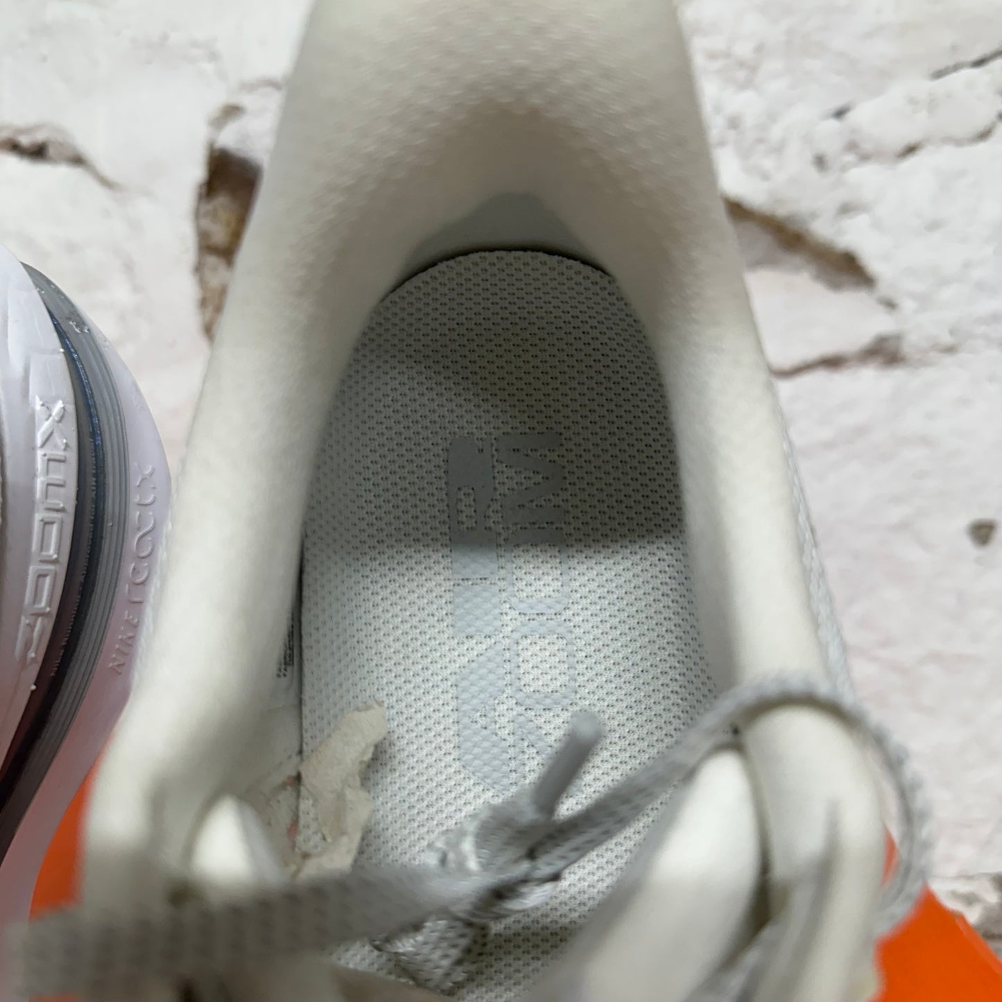 Nike Pegasus Premium White Metallic Silver Sz 12