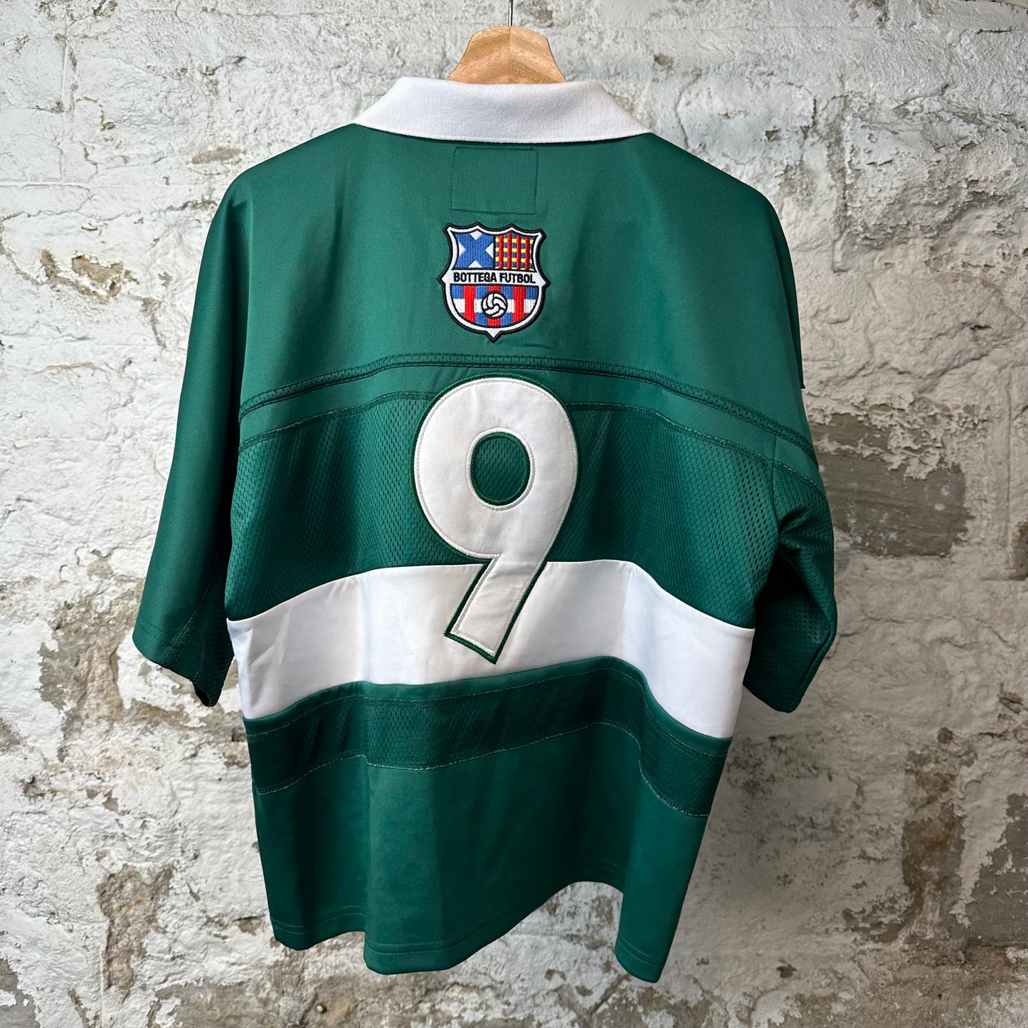 Bottega Desires Futbol Jersey Green Sz S