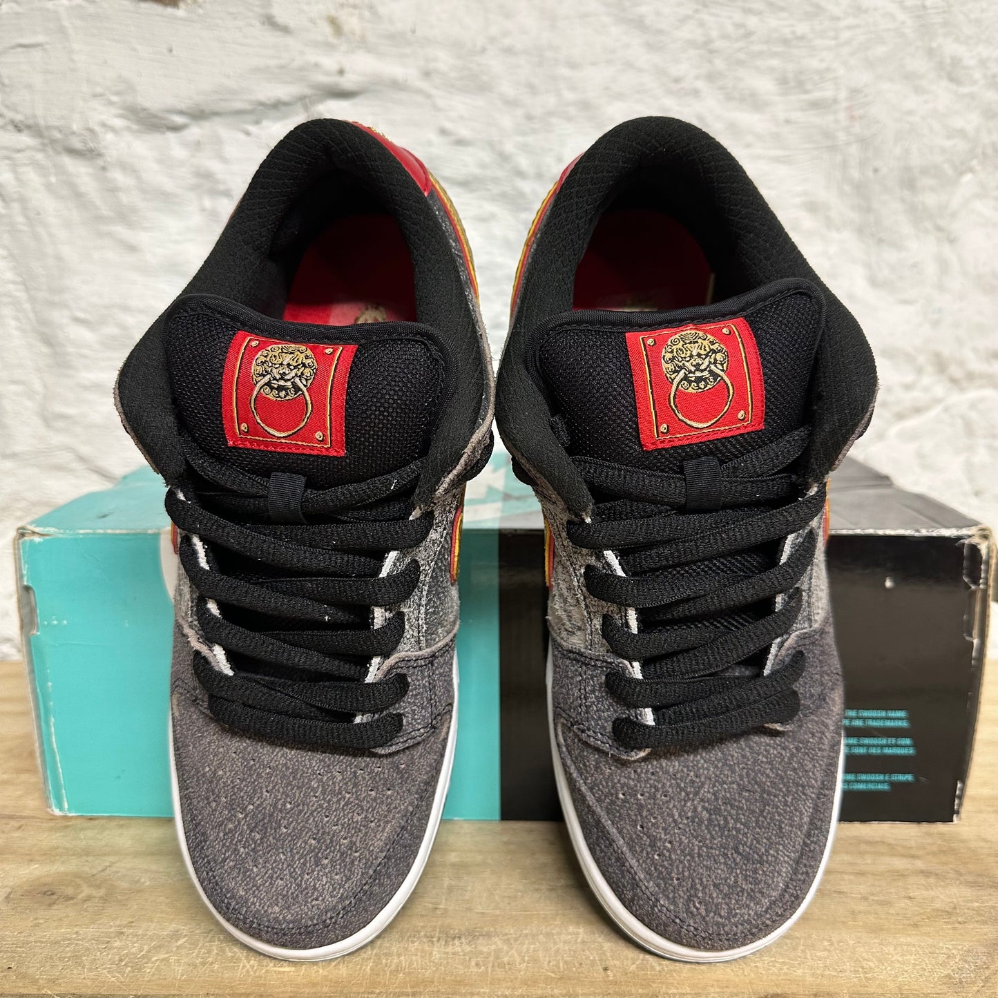 Nike Dunk Low Beijing Metallic Gold Sz 6