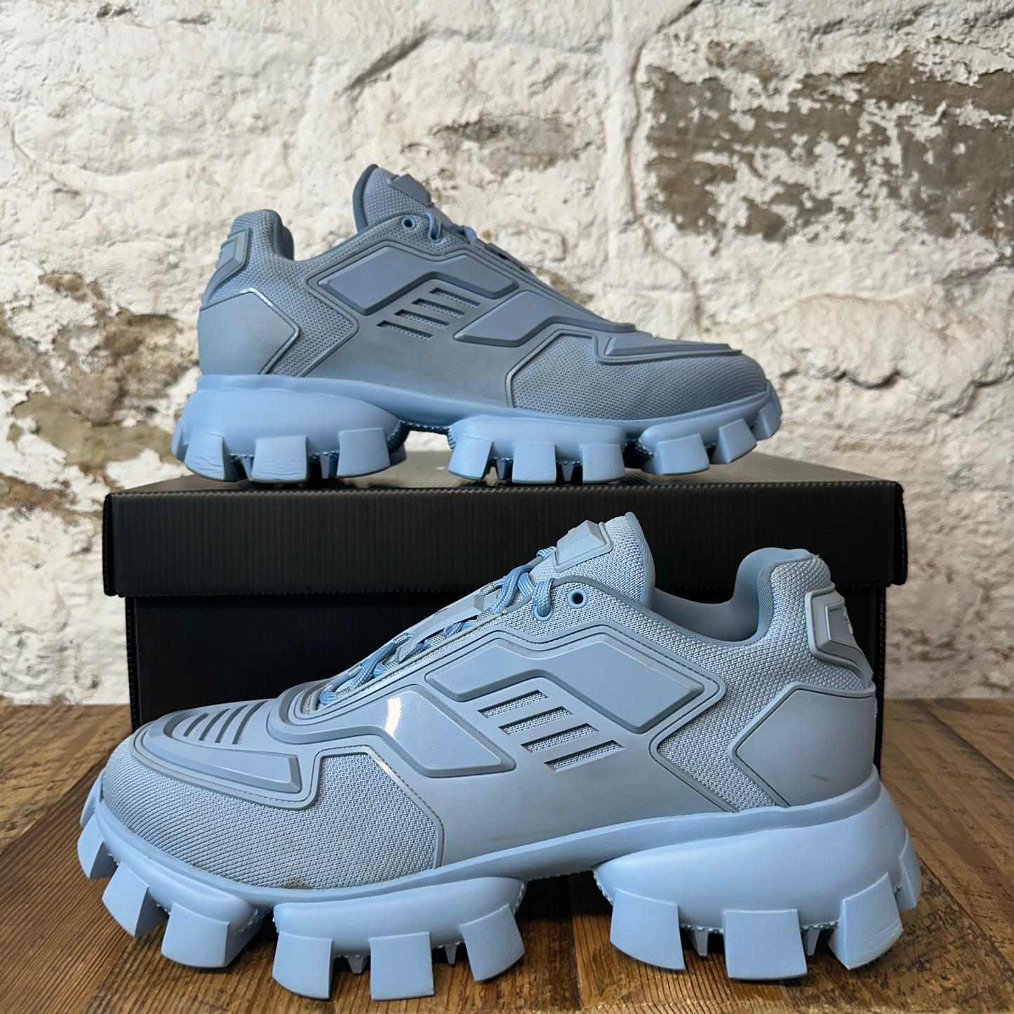 Prada Cloudbust Thunder Baby Blue Sneaker Sz 11